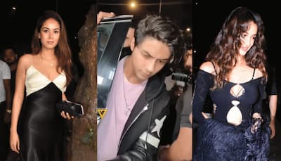 Aryan Khan, Disha Patani, Mouni Roy stun in black outfits at Mohit Rai's star-studded birthday bash