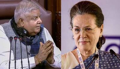 'If I had NOT reacted...': Rajya Sabha chairman Jagdeep Dhankhar on Sonia Gandhi's 'judiciary' remark