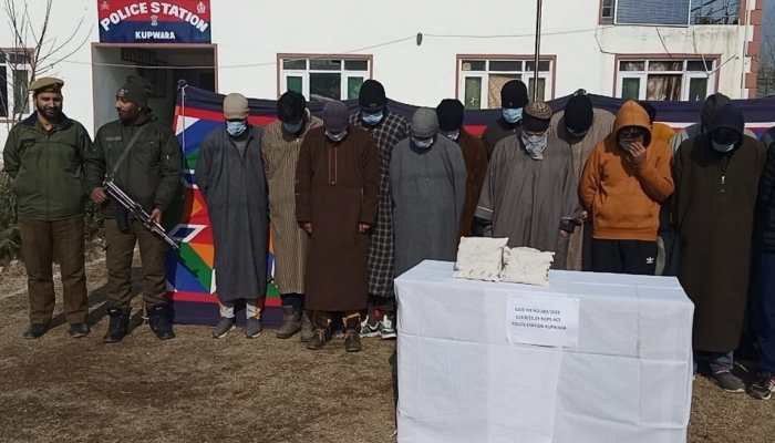 Jammu and Kashmir: Major drug smuggling module BUSTED! 17 including 5 cops arrested - Details here
