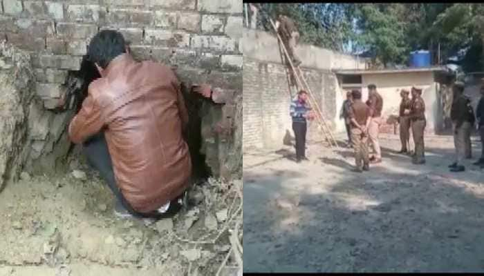 Thieves dig 10-feet-long tunnel to SBI branch in Kanpur, steal 1.8kg gold worth Rs 1 crore