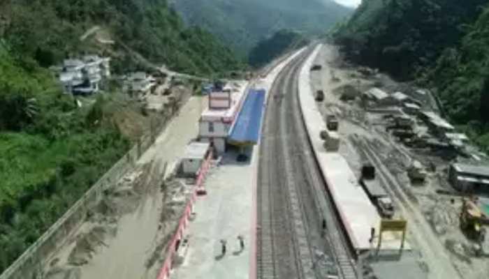 Jiribam-Imphal railway line: World&#039;s tallest pier railway bridge nears completion; Check pics