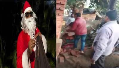 Amid Christmas festivities, Gujarat mob beats Santa Claus. SHOCKING REASON here