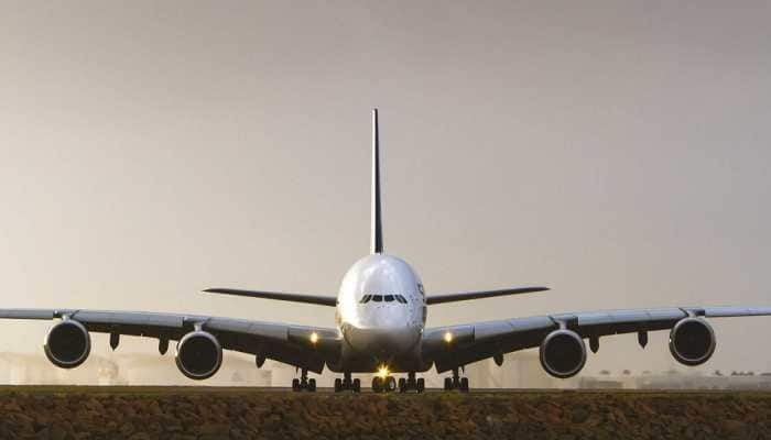 WATCH: World&#039;s largest plane Airbus A380 being directed off runway at Bengaluru Airport is a sight to behold