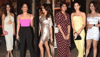 Anil Kapoor hosts grand birthday bash, Janhvi Kapoor, Khushi Kapoor, Shanaya Kapoor, Kriti Sanon raise glam quotient