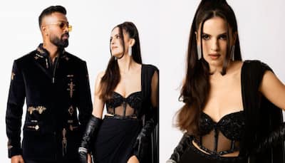 Natasa Stankovic oozes HOTNESS in sexy black dress, hubby Hardik Pandya can't stop looking at her - SEE PICS