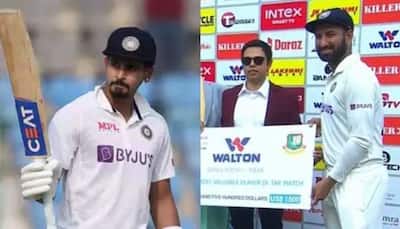 'Pujara Ne Kya Kiya,' Indian fans unhappy with Cheteshwar Pujara winning  Man of the Series Award over Shreyas Iyer - Check Reactions