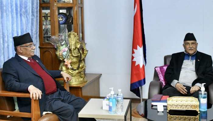 Nepal to have shared prime-ministership; Pushpa Kamal Dahal Prachanda-KP Oli to share post for 2.5 years each