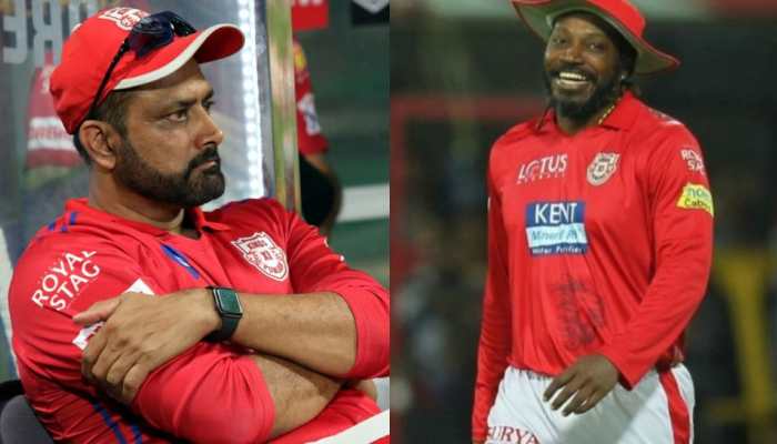 IPL 2023 Auction: Chris Gayle makes fun of Anil Kumble as he gets sacked as Punjab Kings coach says, &#039;Now you know&#039; - Watch