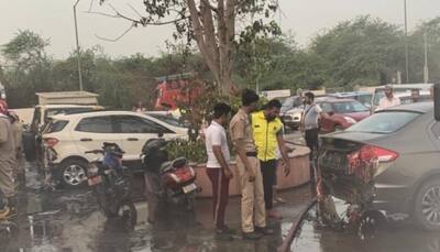 Delhi: 20 vehicles in multi-storey parking gutted after man sets fire on car to take revenge on owner