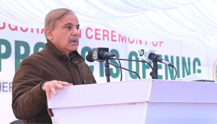 &#039;Khana mil jaega, fikar na karein&#039;: Pakistan PM Shehbaz Sharif after crowd interrupts his speech for food