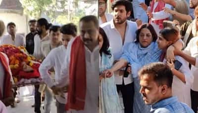 Tunisha Sharma's last rites performed, family and friends bid final ...