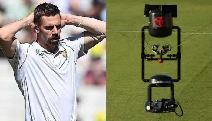Watch: Anrich Nortje says THIS after being knocked over by fast-moving 'Spider-cam'