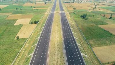 Delhi-Mumbai Expressway: Union Minister Nitin Gadkari shares breathtaking PIC of THIS section of road