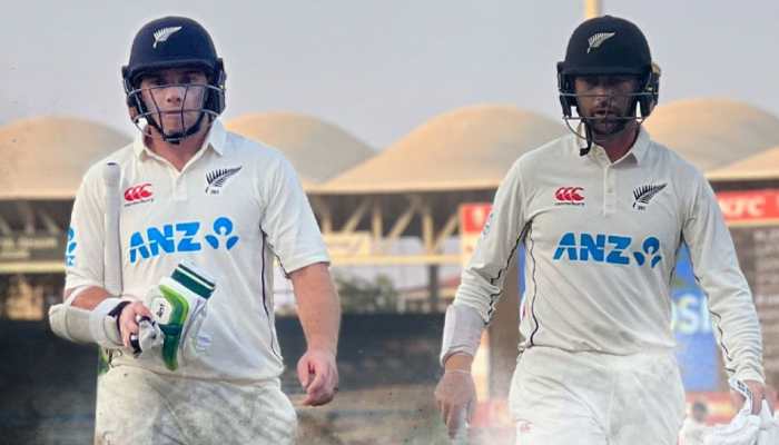 PAK vs NZ 1st Test: New Zealand on top with Devon Conway and Tom Latham's unbeaten opening stand of 165
