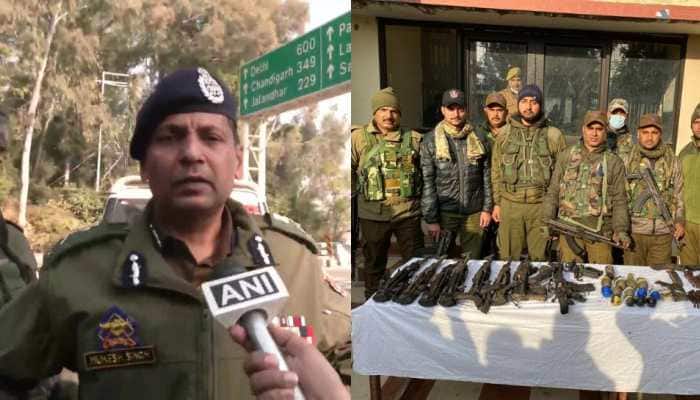 4 terrorists hiding in a truck killed in gunfight with security forces in Jammu&#039;s Sidhra