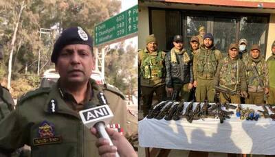 4 terrorists hiding in a truck killed in gunfight with security forces in Jammu's Sidhra