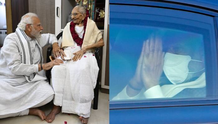 PM Modi visits mother Heeraben at Ahmedabad hospital, she is likely to be discharged in a day or two