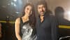 Urvashi Rautela blushes on stage when megastar Chiranjeevi holds her hands, happily flirts with Boss Party actress - Watch