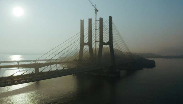 Nitin Gadkari inaugurates cable-stayed Zuari bridge in Goa, calls it &#039;architectural marvel&#039;: See PICS