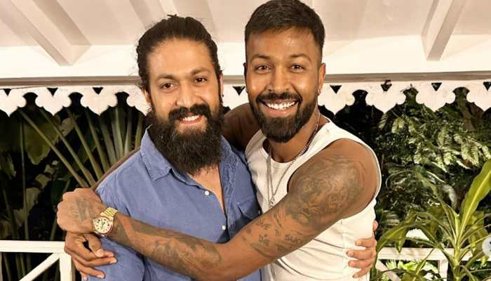 India captain Hardik Pandya and Krunal Pandya meet ‘Rocky Bhai’ Yash, check pics HERE