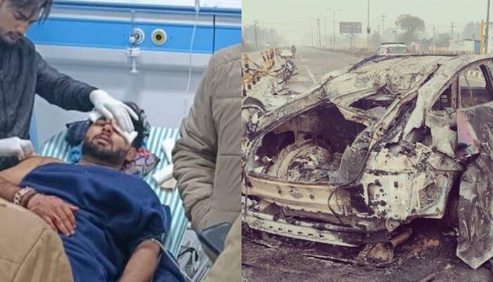 Rishabh Pant Injured in Car Accident: HOSPITALISED after MASSIVE road accident in Haridwar, Details inside