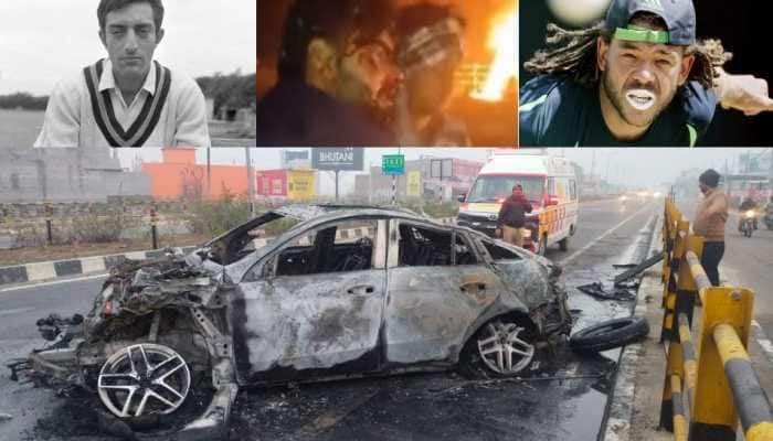 Rishabh Pant Car Accident: From Mansoor Ali Khan Pataudi to Andrew Symonds, 5 cricketers involved in a major road accident - IN PICs