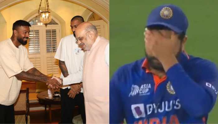 &#039;Captaincy Ki Deal Done&#039;, Twitter reacts as Hardik Pandya meets Union Home Minister Amit Shah