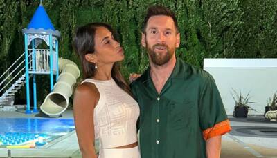 Happy New Year 2023: Lionel Messi, GORGEOUS wife Antonela Roccuzzo ring in new year with pool-side party, see pics