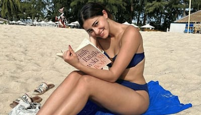 Ananya Panday sizzles in sultry strapless blue bikini in Thailand, leaves fans gasping for breath