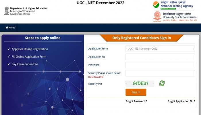 UGC NET December 2022 registration process underway at ugcnet.nta.nic.in, direct link to apply here UGC NET December 2022 registration process underway at ugcnet.nta.nic.in, direct link to apply here