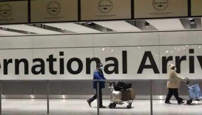 Random Covid testing continues at Delhi airport; travellers mask up, maintain social distancing
