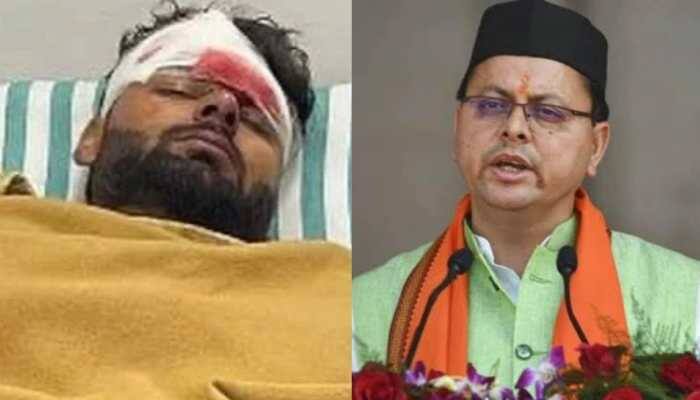 Uttarakhand CM Dhami visits Dehradun's Max hospital to see injured Rishabh Pant after road accident