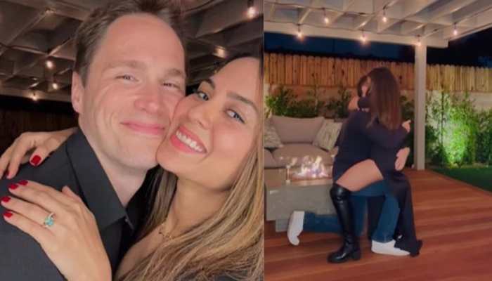 Shah Rukh Khan’s ‘Kuch Kuch Hota Hai’ co-star Sana Saeed gets engaged to boyfriend Csaba Wagner in a dreamy proposal- Watch 