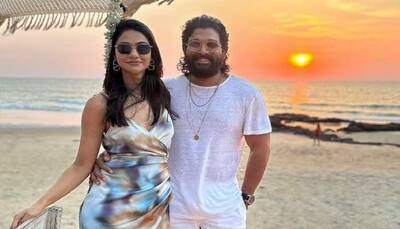 Allu Arjun starts 2023 on a beachy-note with wife Sneha Reddy, PIC inside