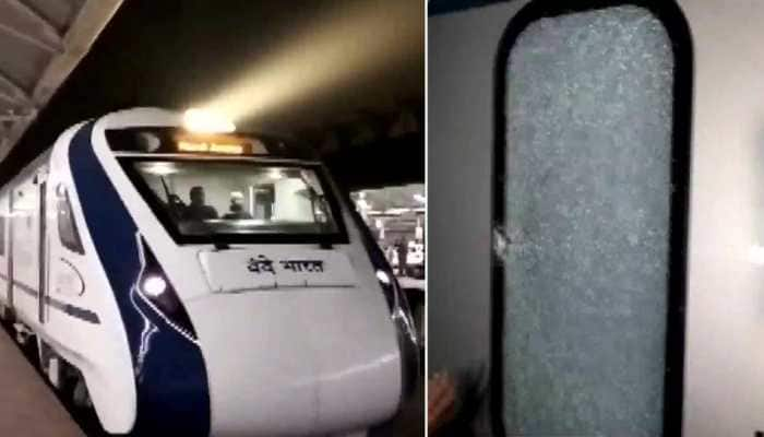 Vande Bharat Express: Miscreants throw stone at train, windows shattered