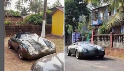 Man in Goa converts humble Honda City to a RARE Porsche 356 Speedster at home: Watch