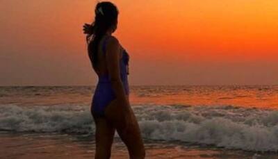 Mira Rajput stuns in blue swimsuit in THESE breathtaking sunset PICS from beach vacay with hubby Shahid Kapoor 