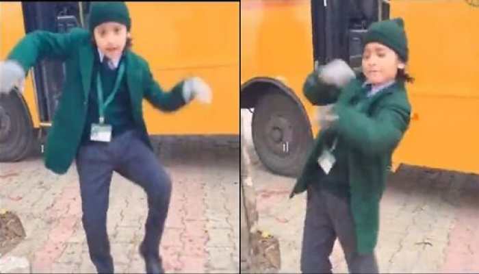Viral Video: Young girl dances to Sanjay Dutt&#039;s &#039;Pyaar Aa Gaya Re&#039; song in school uniform, netizens react- WATCH