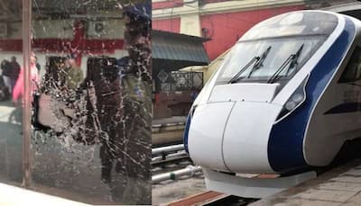 Vande Bharat Express attacked with stones in West Bengal AGAIN, Window panes damaged