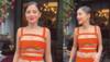 Just for controversy? Urfi Javed grooves to SRK-Deepika Padukone's Besharam Rang in saffron cut-out top