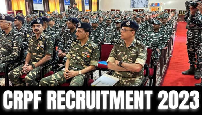 CRPF Recruitment 2023: Application process for over 1,450 vacancies begins at crpf.gov.in - Details here