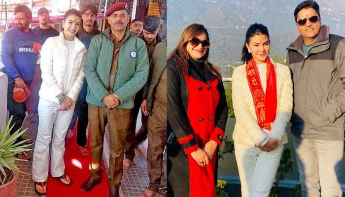 Jacqueline Fernandez prays at Vaishno Devi Temple, pics from her spiritual visit go viral!