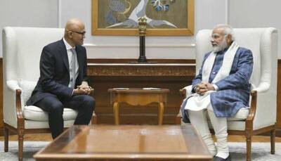 'Inspiring to see...', Satya Nadella says THIS on his meeting with PM Modi