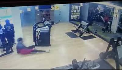 Shocking video: Indore man dies of heart attack during workout in gym