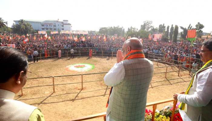 Congress prolonged Ayodhya issue; Ram Temple to be ready by January 1 next year: Amit Shah in Tripura