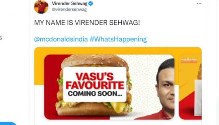 Virender Sehwag replies #WhatsHappening to McDonalds India; Other companies like SBI, Swiggy, more join the new trend