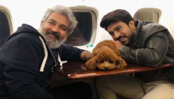 'To many more such awards': Ram Charan wishes the best wishes for RRR director SS Rajamouli