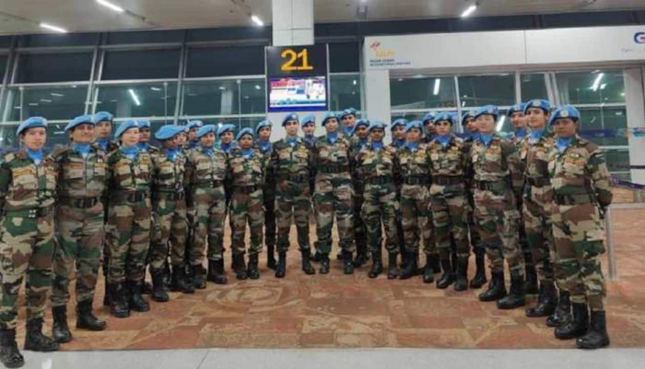 India Deploys Its Largest Single Unit Of Women Peacekeepers In UN