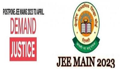 Postpone JEE Main 2023: Students demand Mains session 1 to be delayed, 75% criteria to be removed, hearing on 10 Jan
