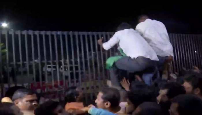 Telangana BJP president Bandi Sanjay detained during farmers’ protest against TRS govt - WATCH